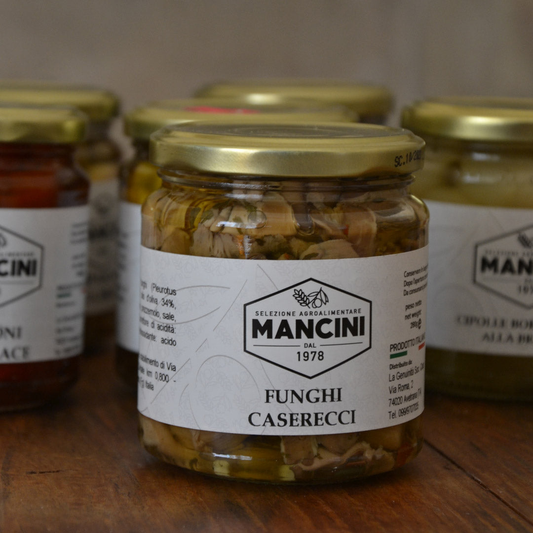 Funghi caserecci all'olio d'oliva