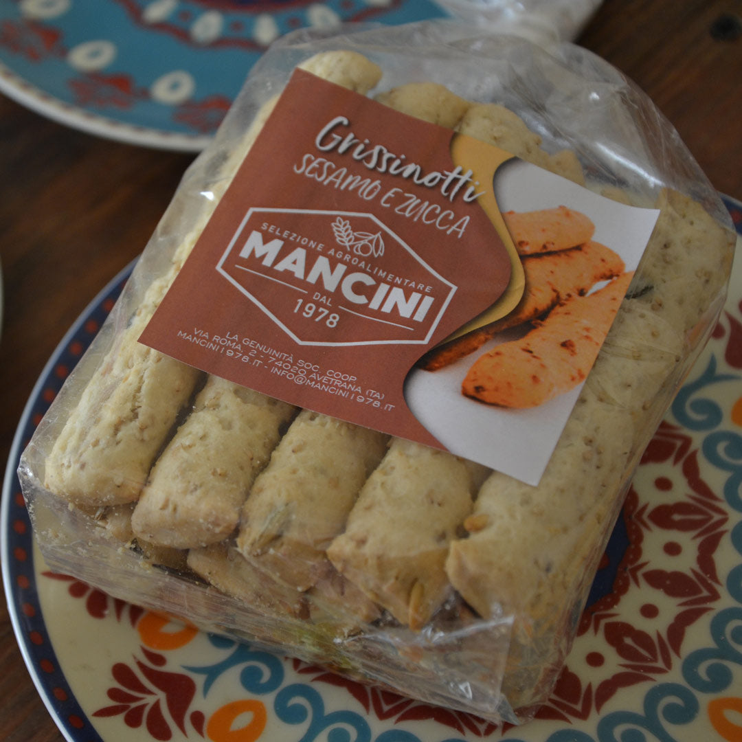 Grissinotti sesamo e zucca