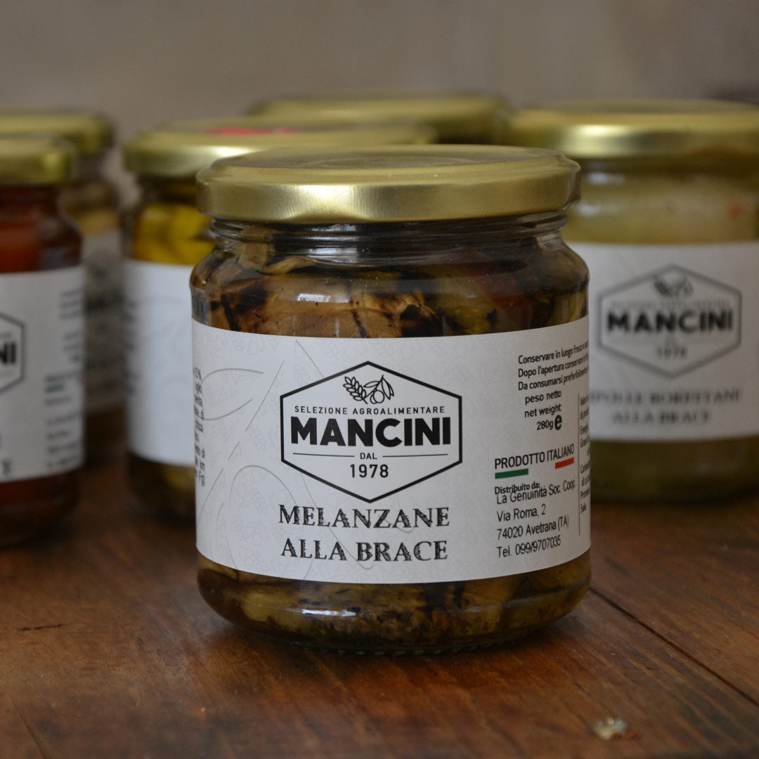 Melanzane alla brace all'olio d'oliva