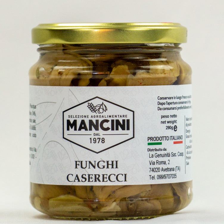 Funghi caserecci all'olio d'oliva