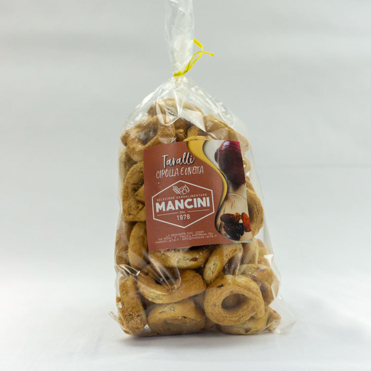 Taralli cipolla e uvetta