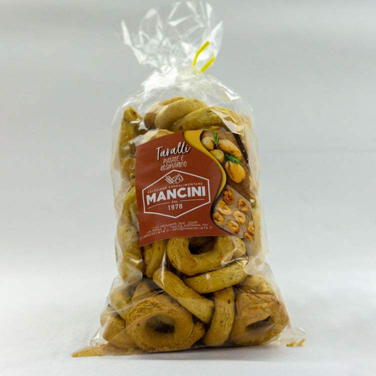 Taralli patate e rosmarino