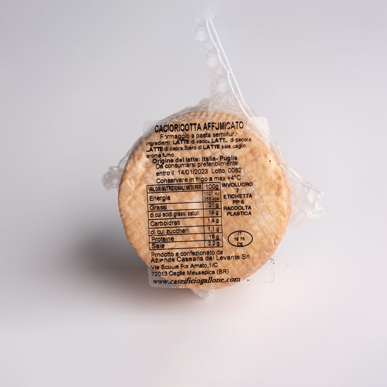 cacioricotta affumicato