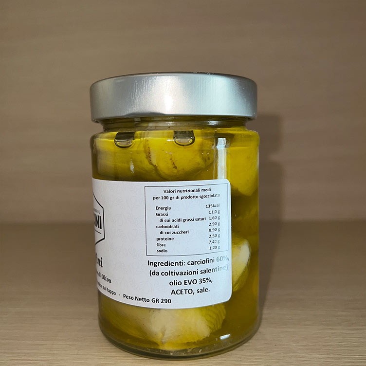 Carciofini in olio EVO