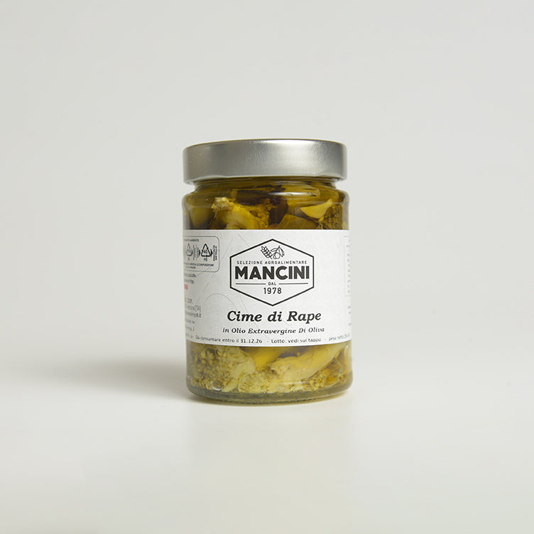Cime di rapa in olio EVO
