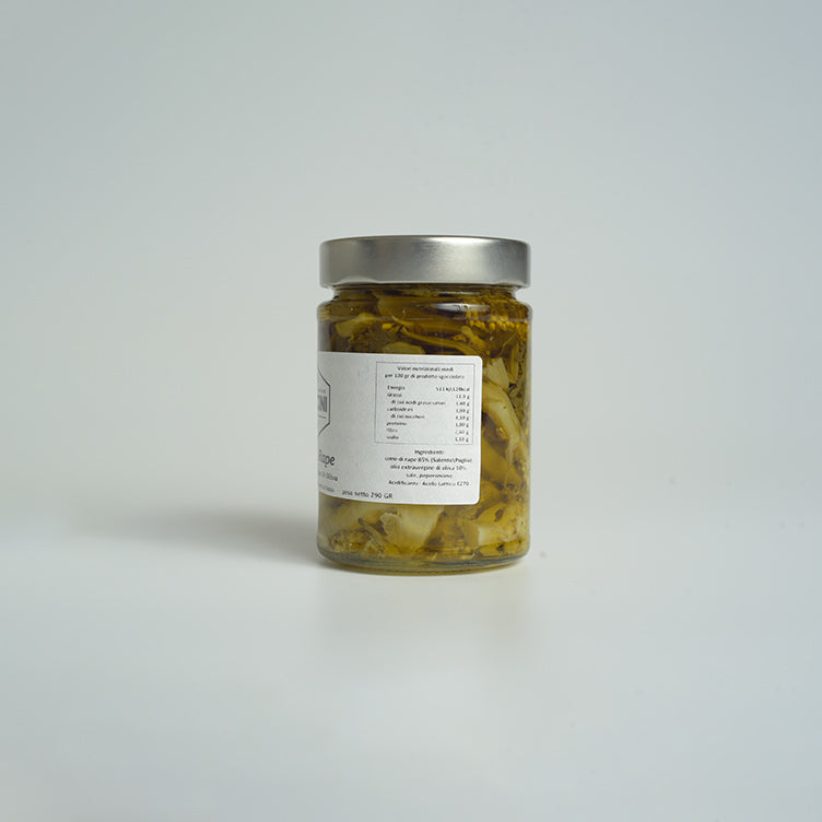 Cime di rapa in olio EVO