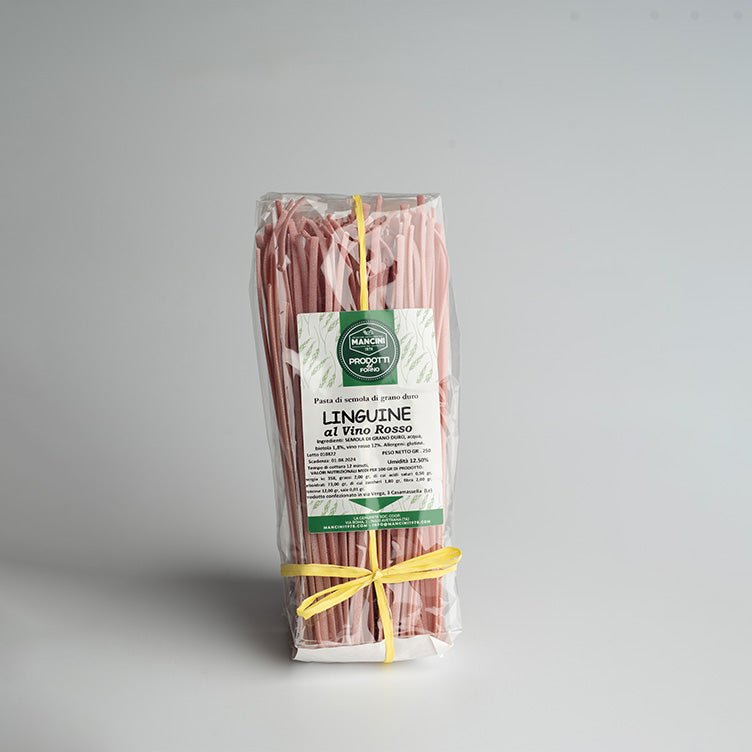 Linguine al vino rosso