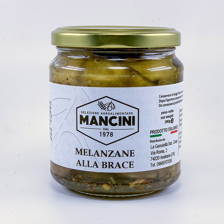 Melanzane alla brace all'olio d'oliva