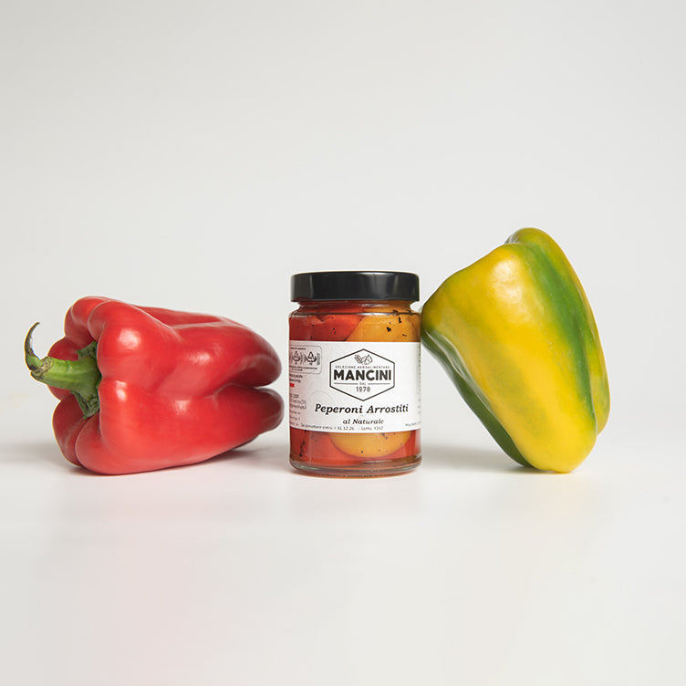 Peperoni arrostiti al naturale