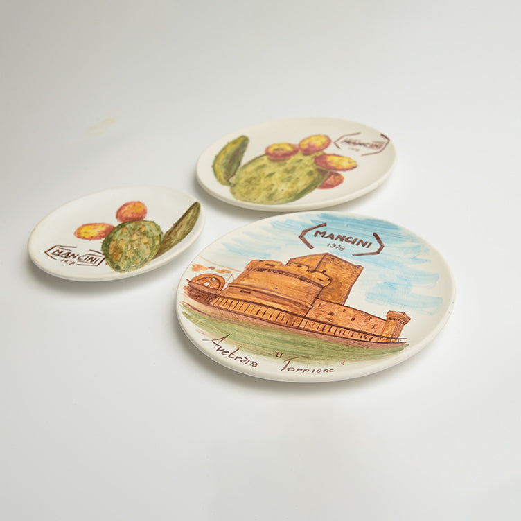 Piatti artigianali in ceramica