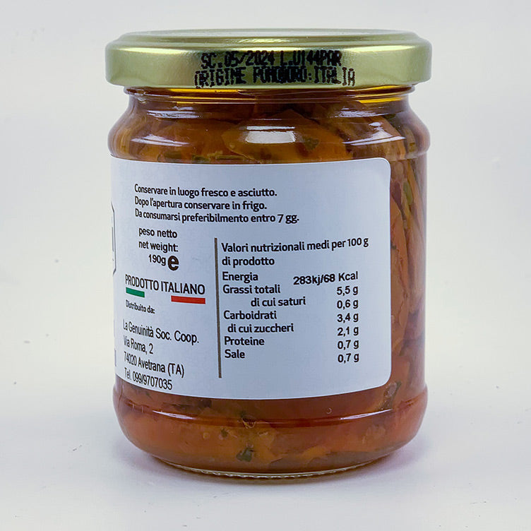 Pomodori secchi all'olio d'oliva