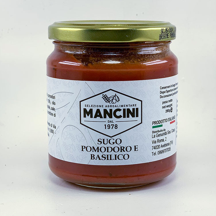 Sugo pomodoro e basilico
