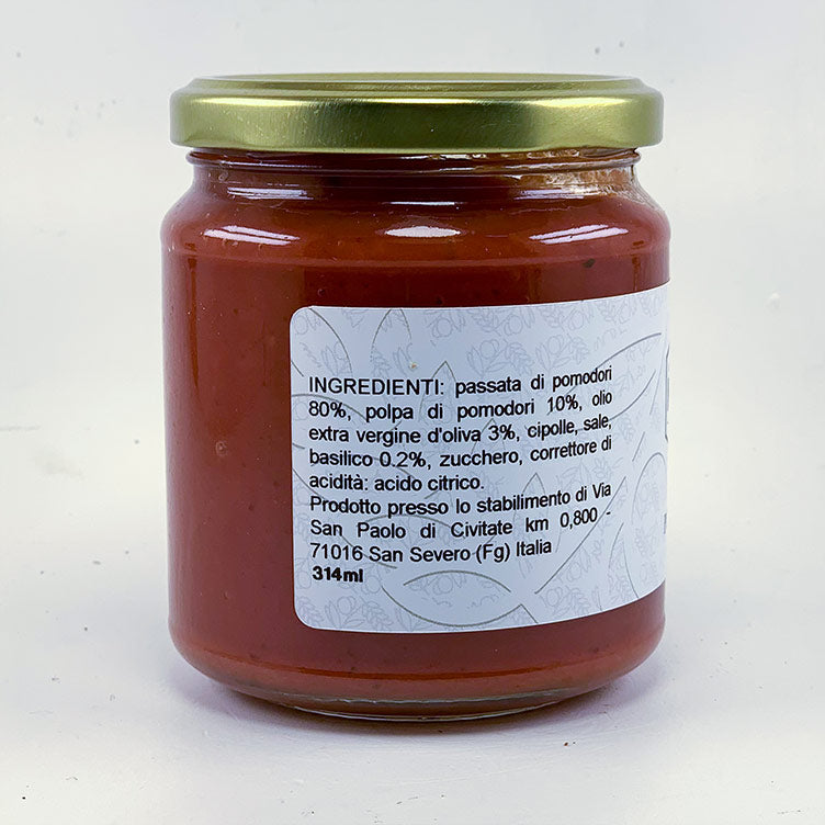 Sugo pomodoro e basilico