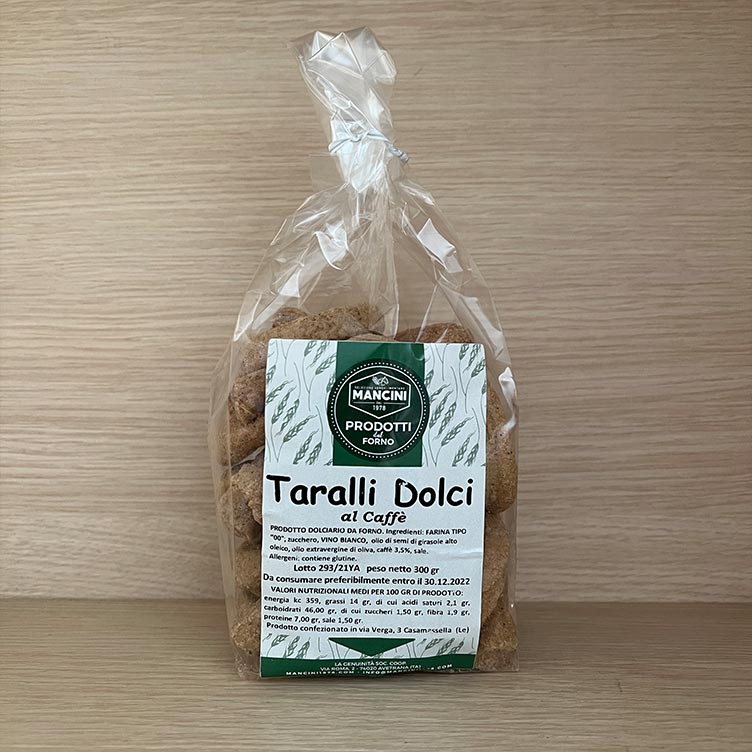 Taralli dolci al caffè