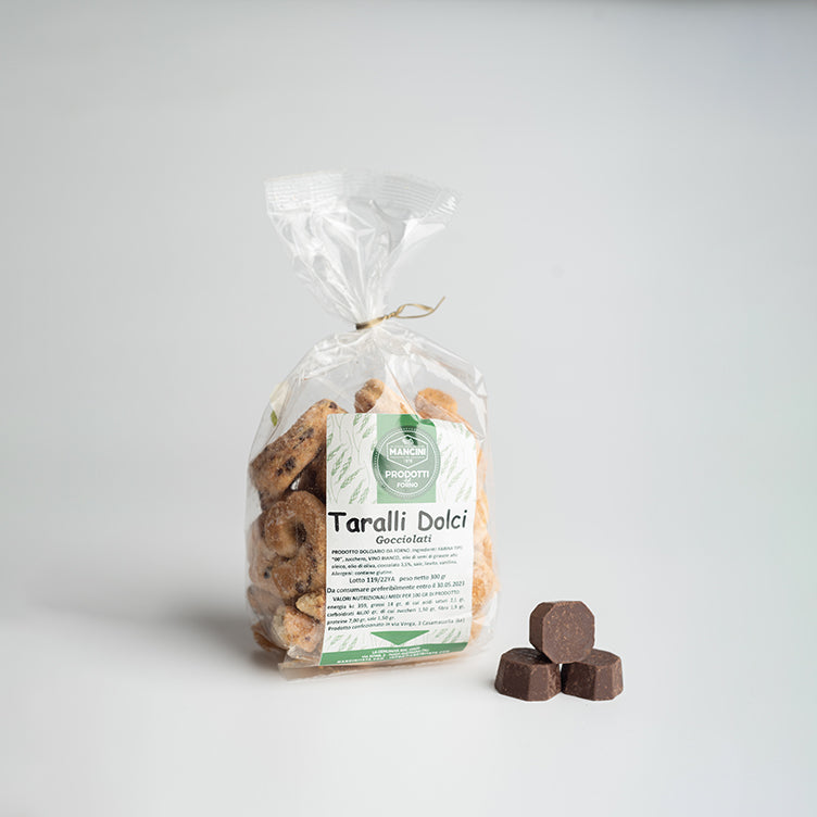 Taralli dolci gocciolati