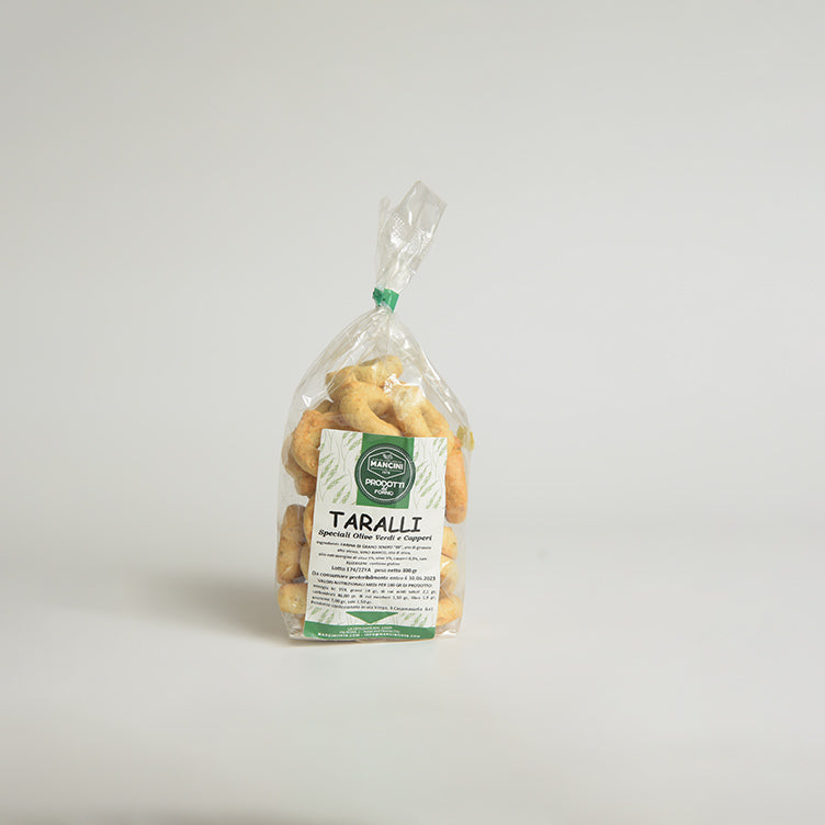 Taralli speciali olive e capperi